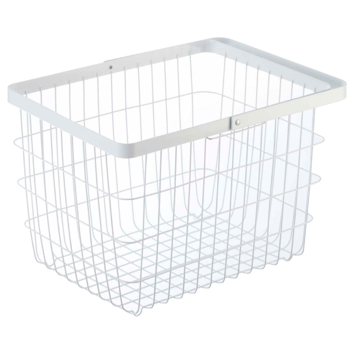 (1)ホワイト バスケットM