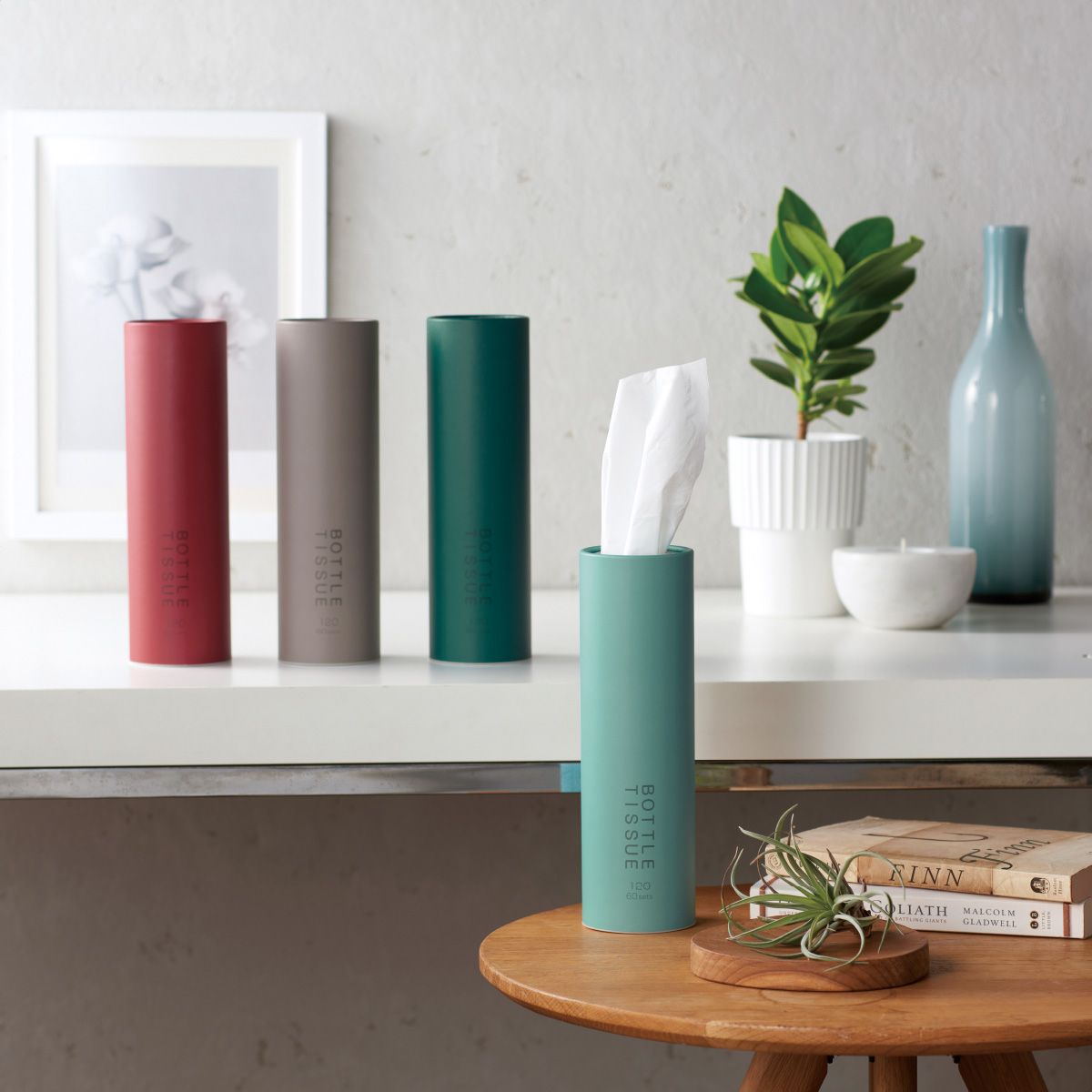 (2)ロングボトルティッシュ 使用例