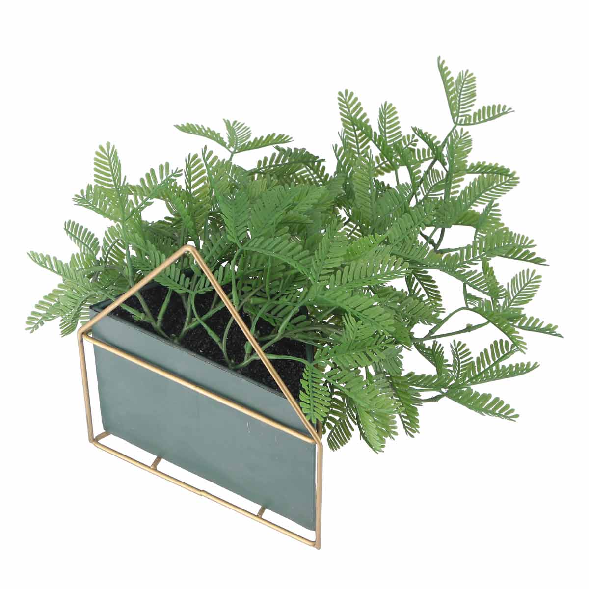 ミモザ造花フェイクグリーンハンギング