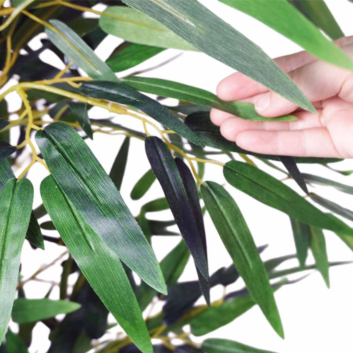 七夕笹バンブー高さ210cm　(人工観葉植物)〔ストエキオリジナル〕