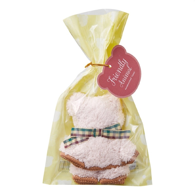 【180個】なかよしクマさんハンカチタオル(3色アソート)