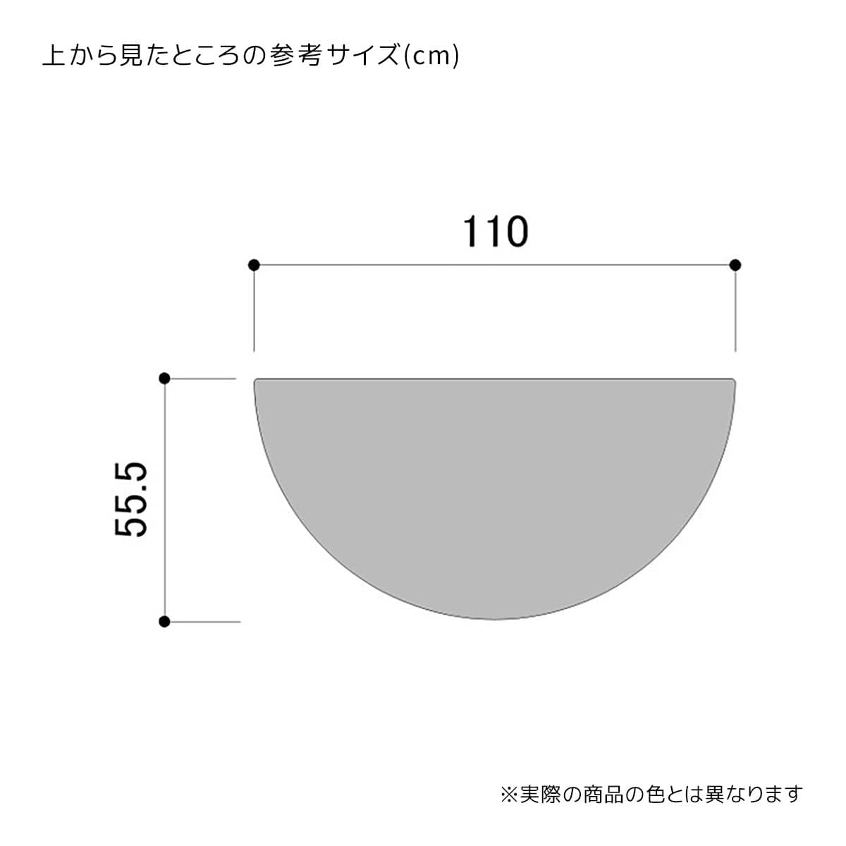 (3)半円