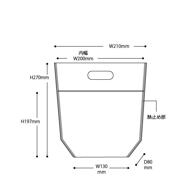 30枚 ジップ付き福袋スタンドバッグ