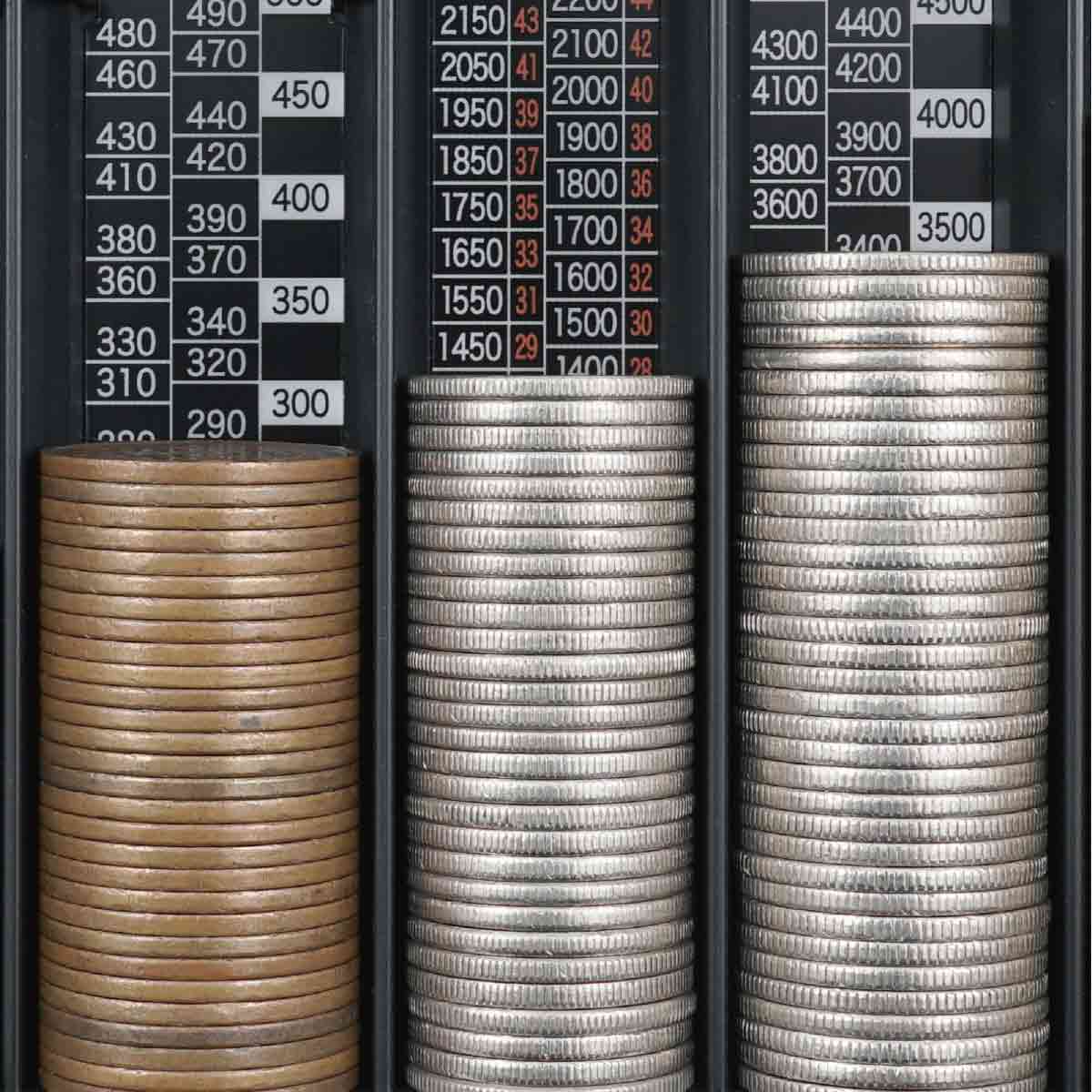 カール事務器 コインカウンター 日本製 ブラック CX-004-K