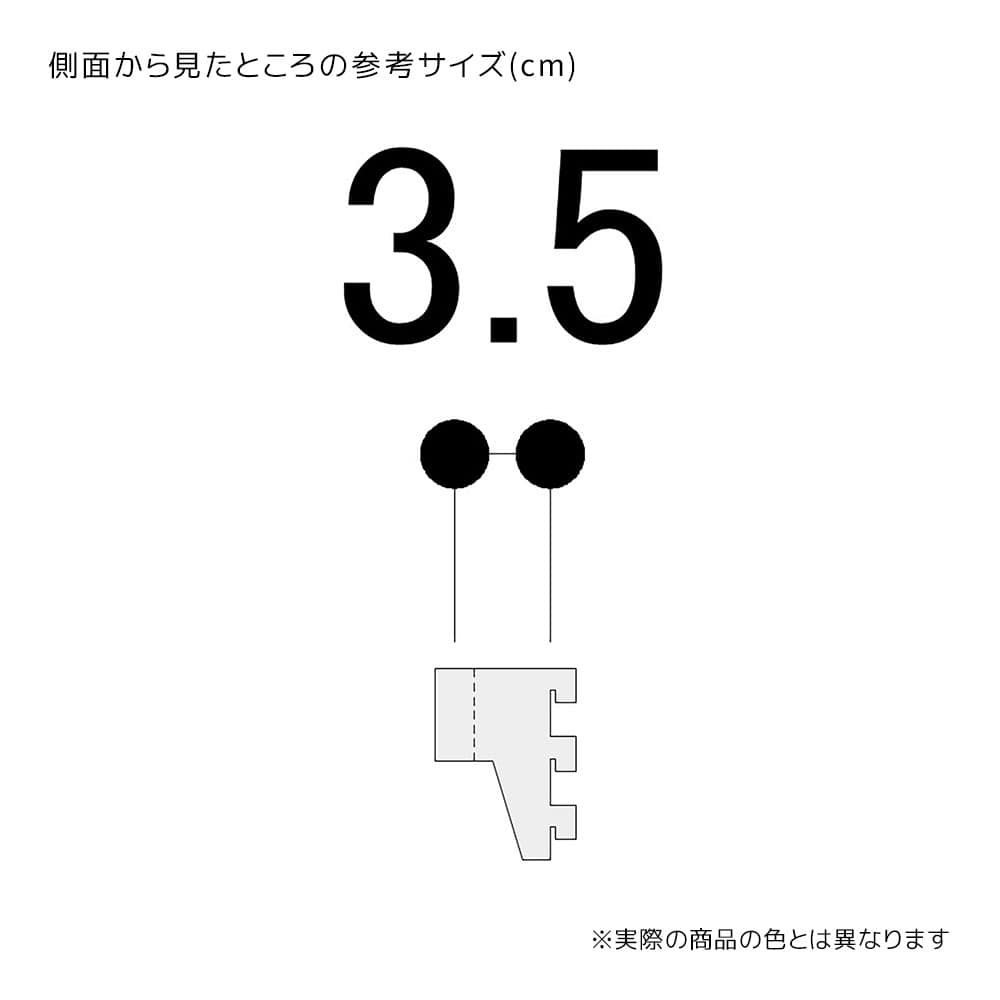 (1)D3.5cm