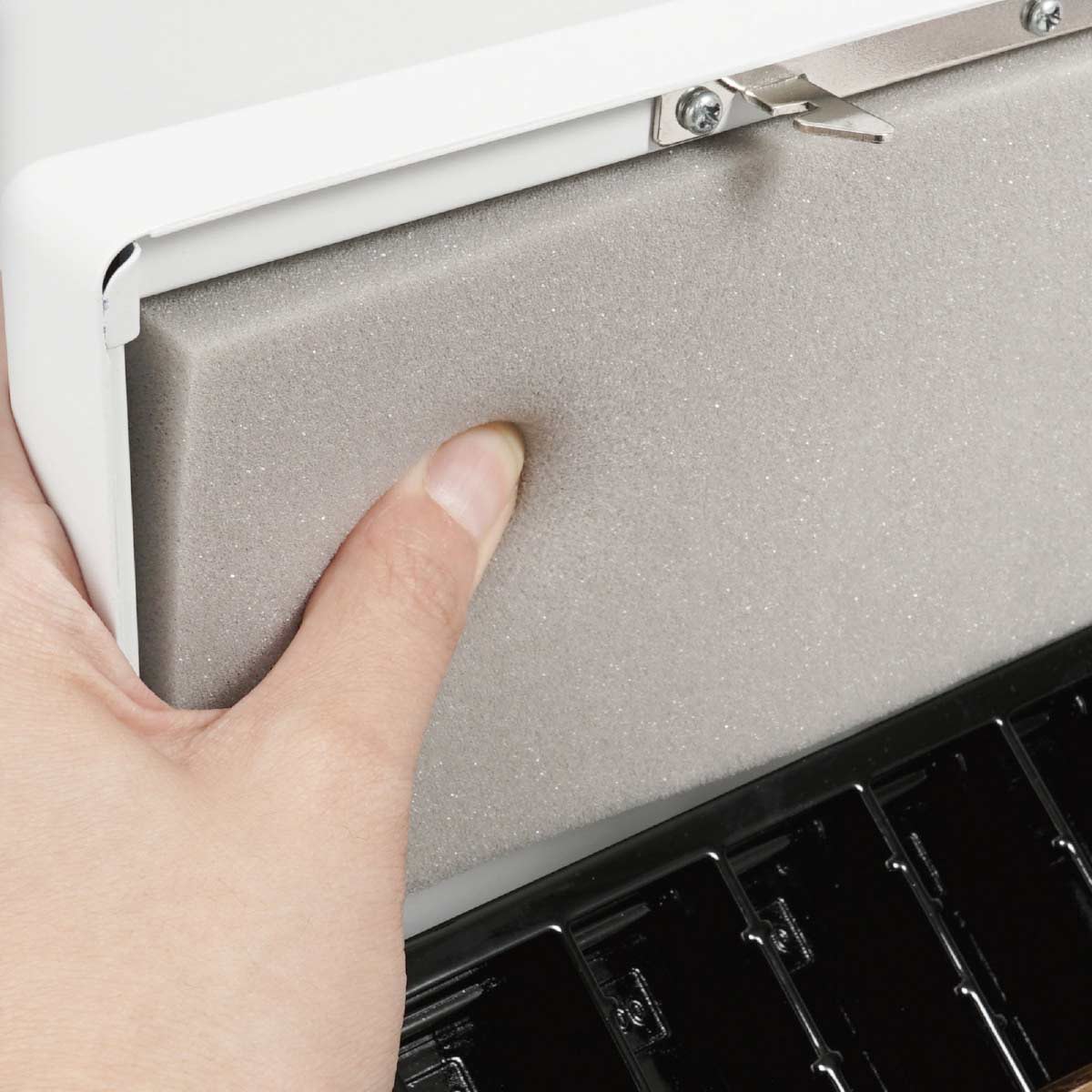 カール事務器 そとレジ キャッシュボックス ホワイト CB-8850-W