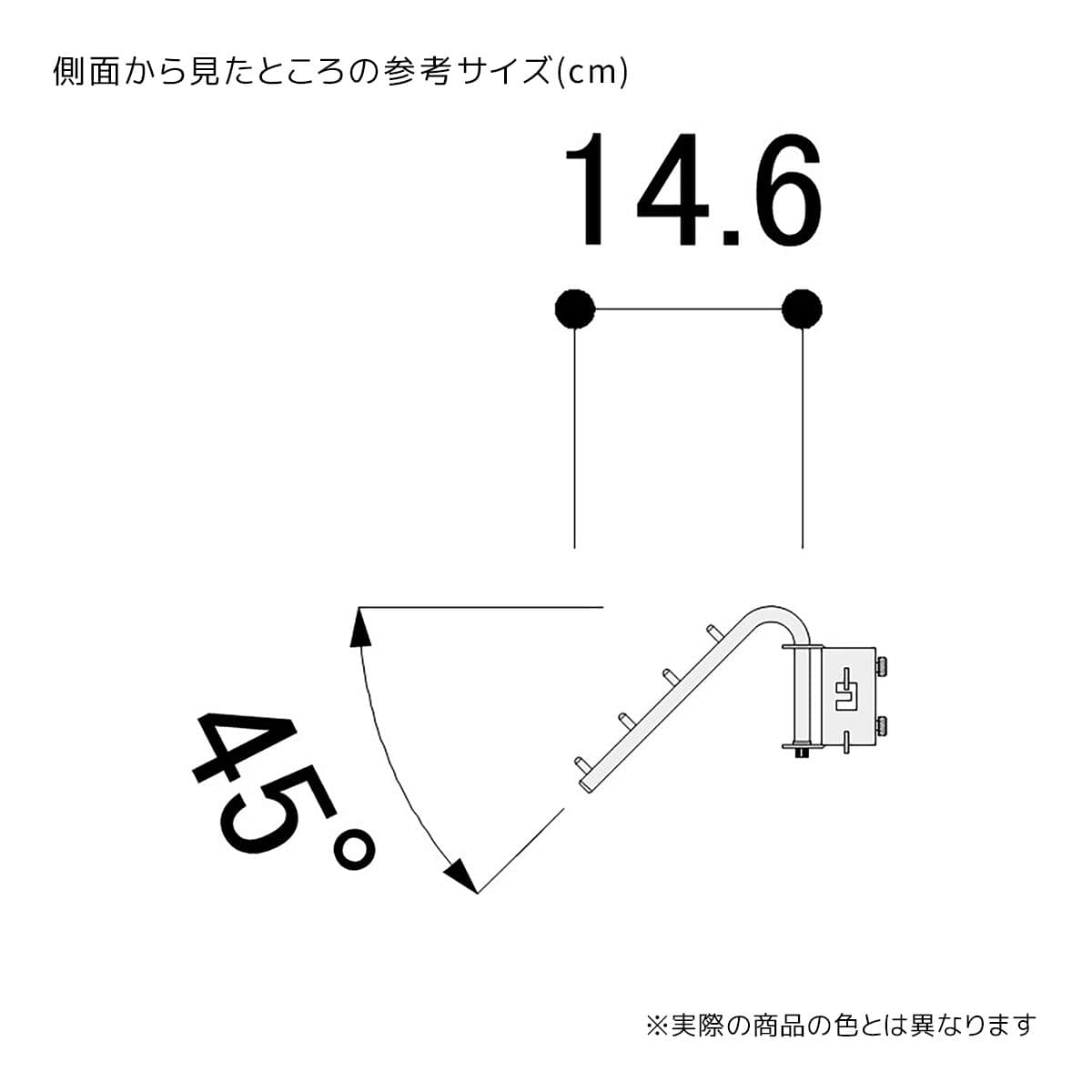 スリット用傾斜スピンハンガー4連掛け〔ストエキオリジナル〕