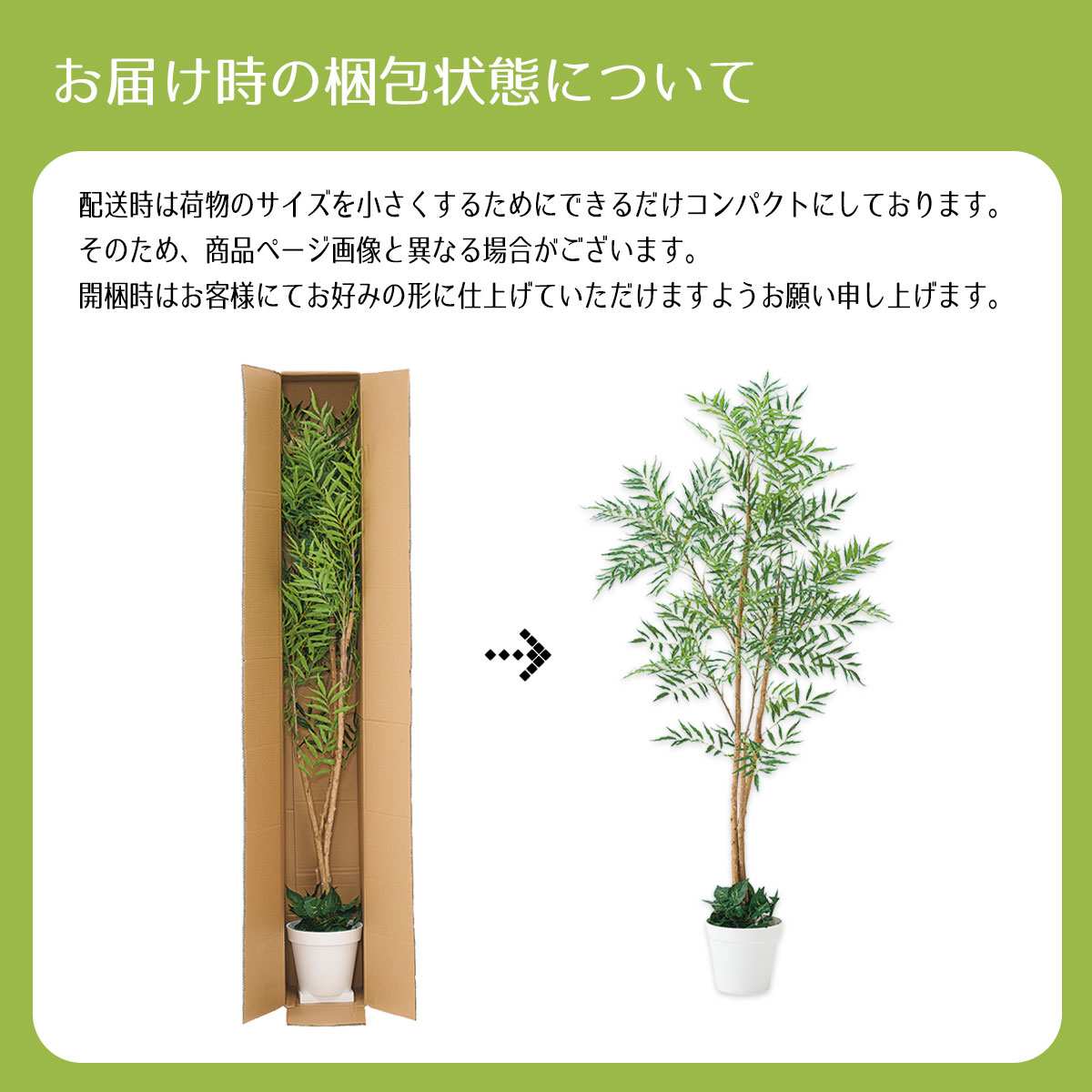 マホニアコンフューサ(人工樹木)〔ストエキオリジナル〕