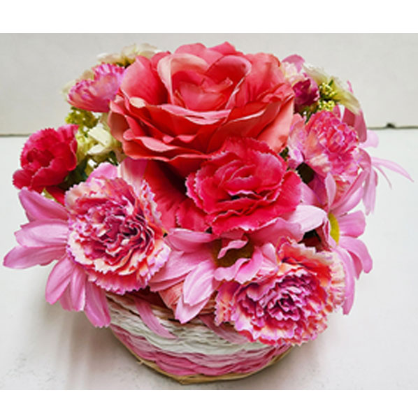 ミックスカーネーション盛カゴアレンジ 母の日 通販 ストア エキスプレス ミックスカーネーション盛カゴアレンジ 母の日 通販 ストア エキスプレス