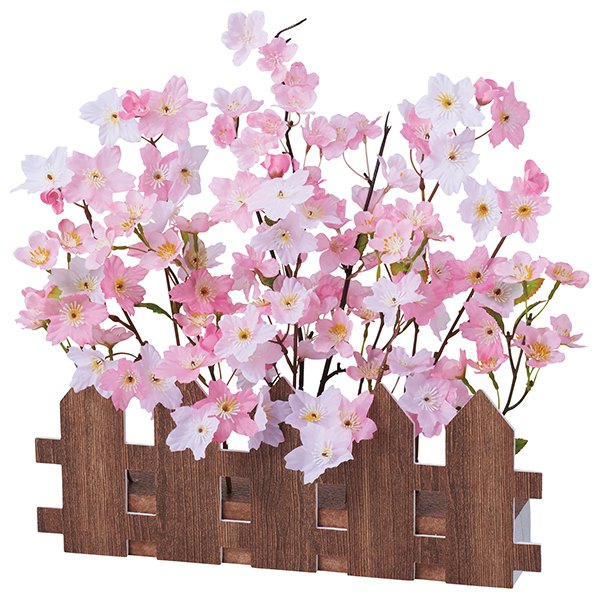 山桜垣根アレンジ 桜 春 通販 ストア エキスプレス 山桜垣根アレンジ 桜 春 通販 ストア エキスプレス