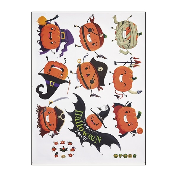 パンプキン ウォールステッカー 片面