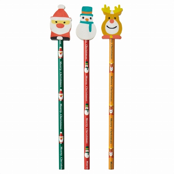 クリスマス消しゴム付き鉛筆 クリスマスイベントグッズ 通販 ストア エキスプレス クリスマス消しゴム付き鉛筆 クリスマスイベントグッズ 通販 ストア エキスプレス