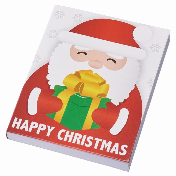 ハッピークリスマス メモ帳 クリスマスイベントグッズ 通販 ストア エキスプレス