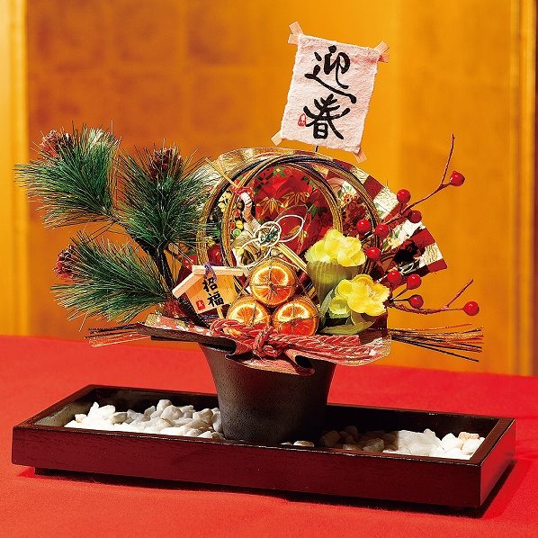 迎春飾り 扇 お正月飾り 通販 ストア エキスプレス