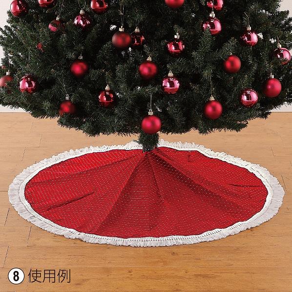 公式 通販ストア エキスプレス ツリースカート クリスマスツリー用オーナメント ブラウン 直径65cm 店舗運営用品