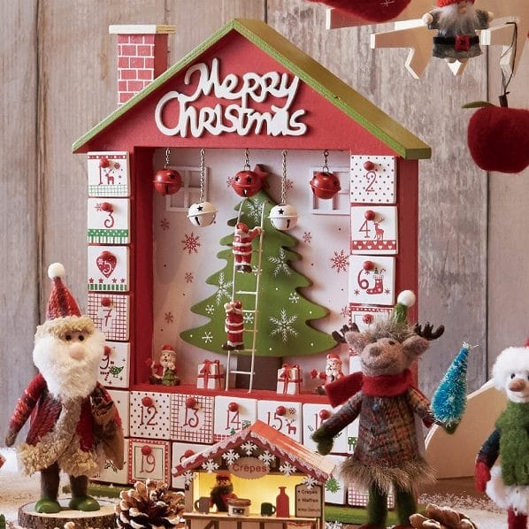 アドベントカレンダーハウス クリスマス飾り グッズ 通販 ストア エキスプレス