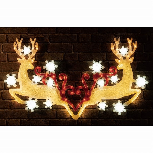 Ledモチーフ ハートトナカイ クリスマス用ledライト 通販 ストア エキスプレス