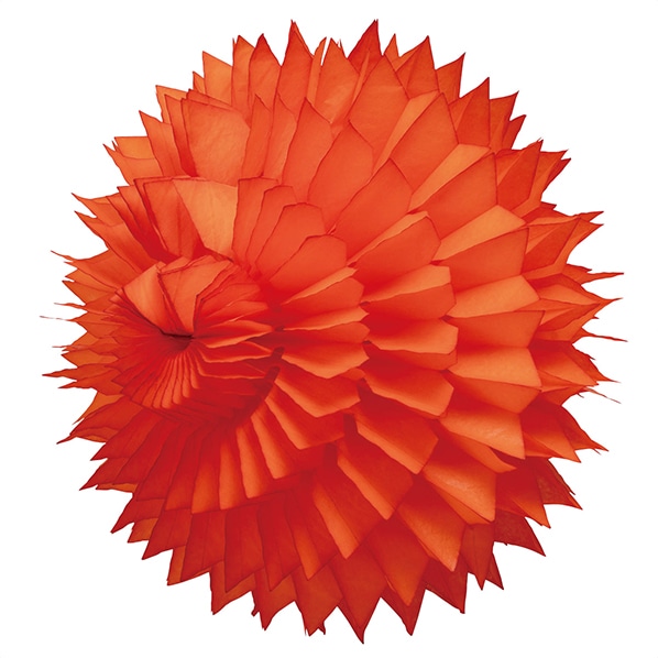 ハニカムボールハンガー オレンジ 直径33cm 夏 ディスプレイ 装飾 高級 吊り装飾 北欧 通販 ストア エキスプレス