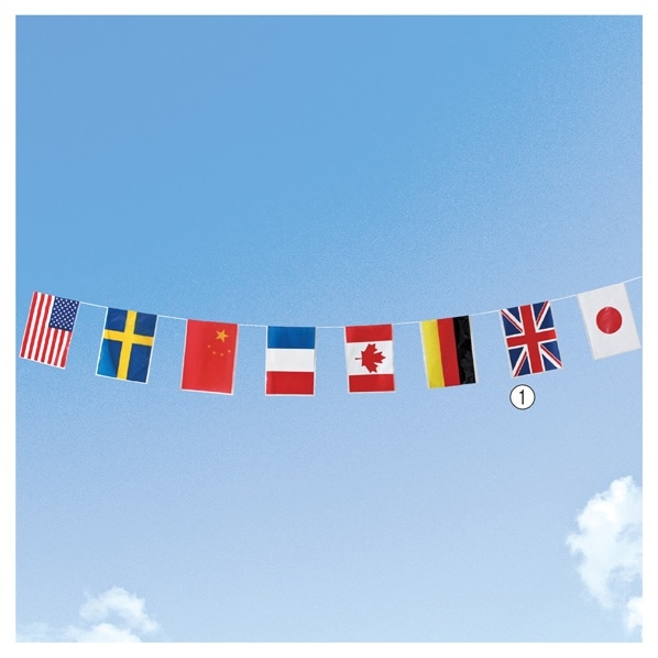 万国旗 ランダム 100連 25m セット パーティー 運動会 国際交流 イベントに 世界の国旗100枚 Zabk100s4s Ndhci ヤフー店 通販 世界万国旗 全長約25メートル 旗 国旗 パーティに Royalroof Co Id