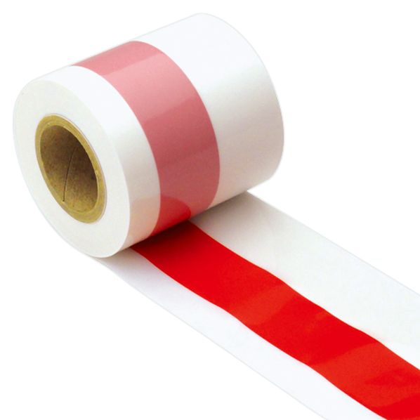 ササガワ 紅白テープ 50m巻 40-3081