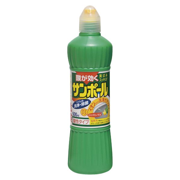 大日本除虫菊 トイレ用洗剤 サンポール ノズル付 大日本除虫菊 サンポール ノズル付 500ml 通販 ストア エキスプレス