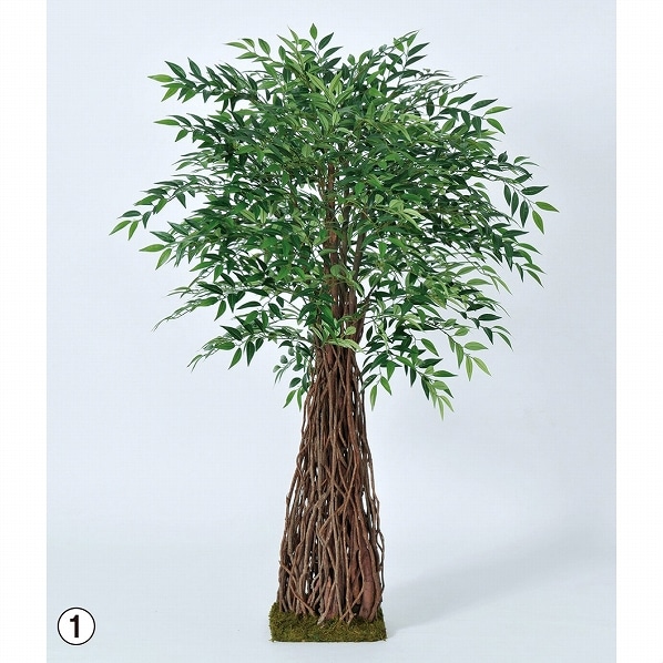 スマイラックツリー 人工観葉植物 フェイクグリーン 通販 ストア エキスプレス