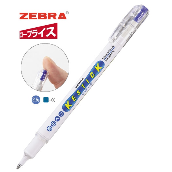 ゼブラ 修正ペン ケスティック 白 P-CA200-W ゼブラ 修正ペン ケスティック 白 P-CA200-W