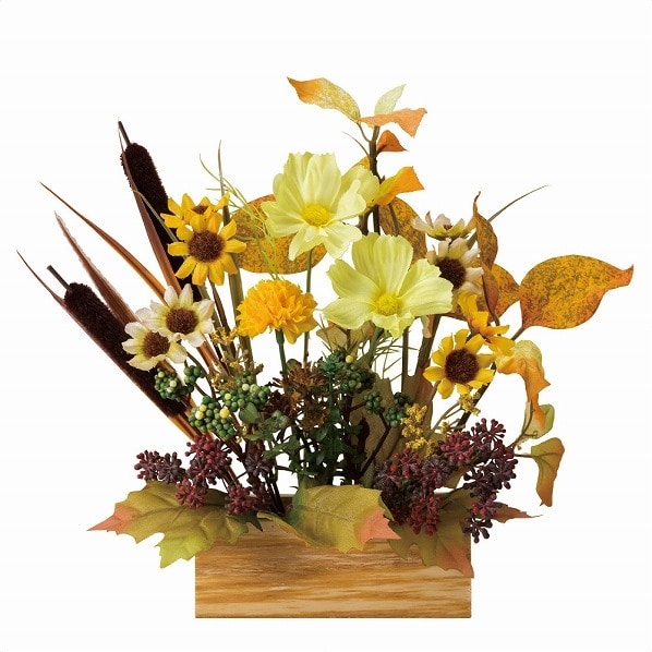 コスモスウッドアレンジ 秋 ディスプレイ 通販 ストア エキスプレス