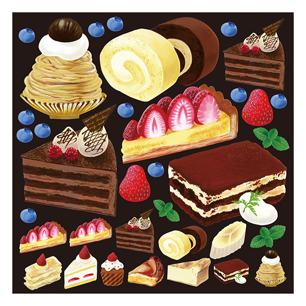 ケーキ(2) デコレーションシール【通販】ストア・エキスプレス
