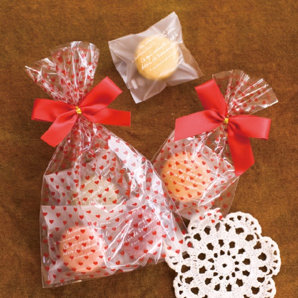 Opp袋ハートレッド 通販 ストア エキスプレス