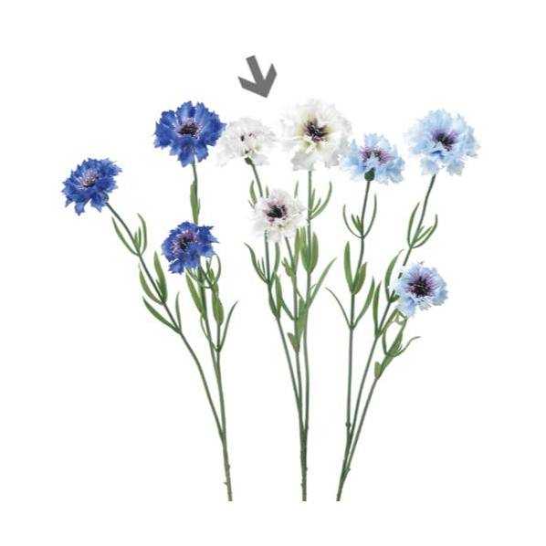 造花 コーンフラワーx3 通販 ストア エキスプレス