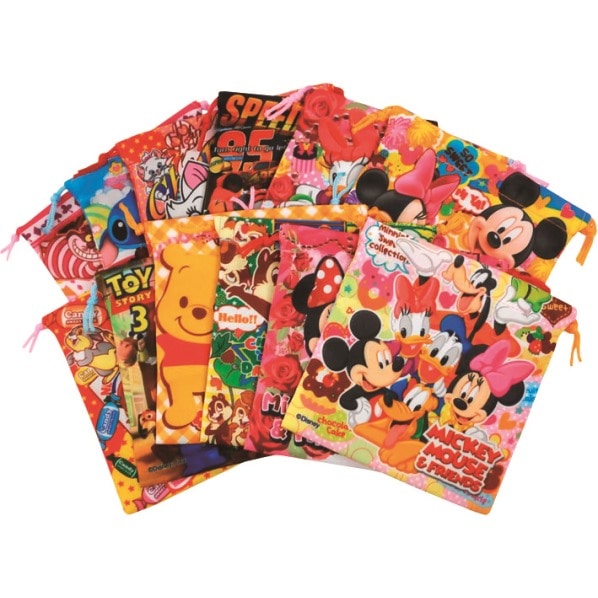 ディズニーカラフル巾着 通販 ストア エキスプレス