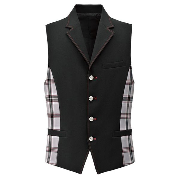 メンズベスト グレー系lvem 13 B5 サーヴォ イベントウェア ユニフォーム 通販 ストア エキスプレス