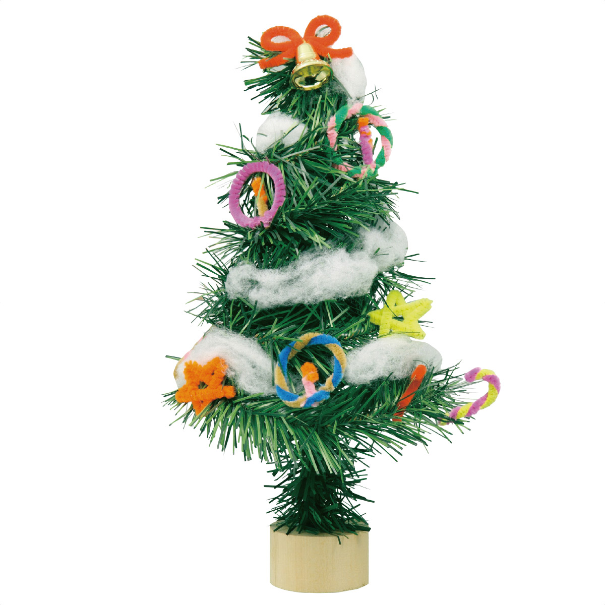 クリスマスツリー作り50個 手作りクリスマスイベントグッズ 通販 ストア エキスプレス