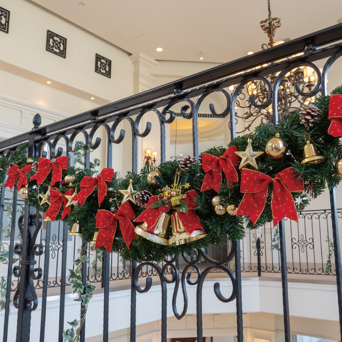 スワッグクリスマスガーランドセット 180cm スワッグクリスマスガーランドセット 180cm