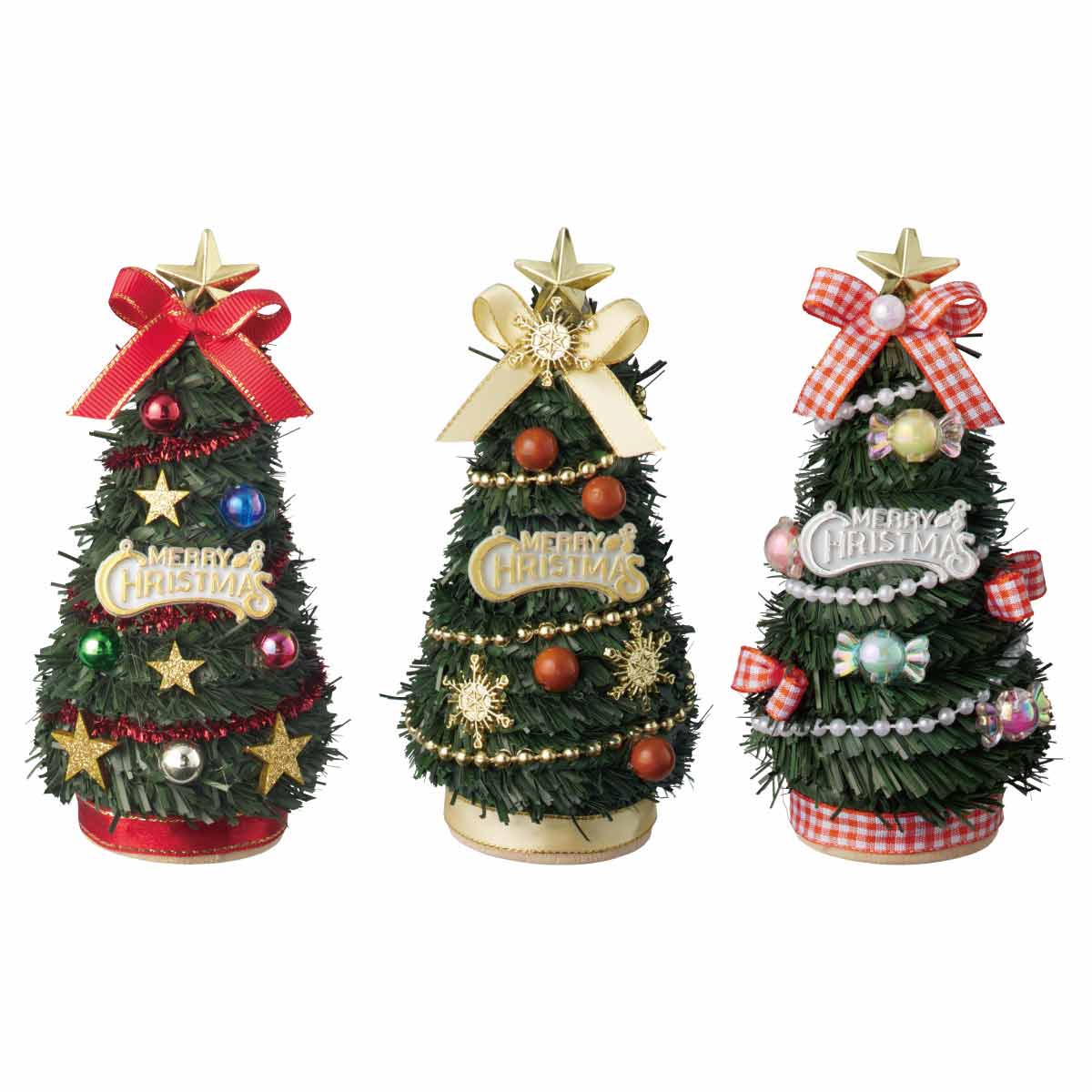 ミニデコクリスマスツリー12cm マルチスター クリスマス飾り通販 ストエキ