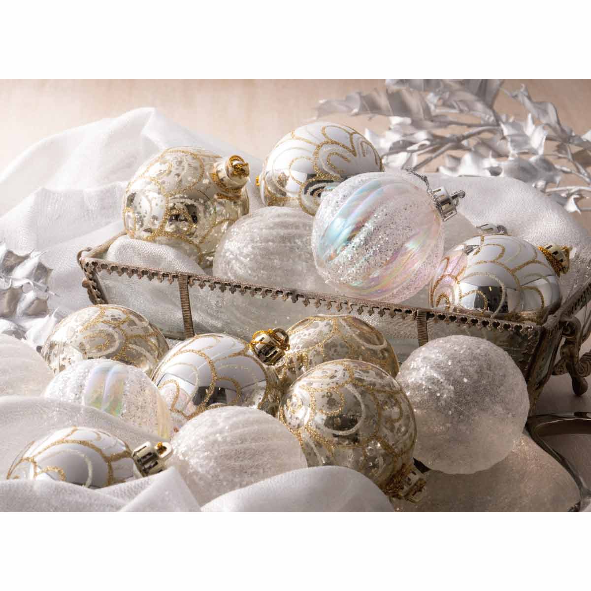 6cm12個セットクリスマスオーナメントボール ゴールド クリスマス飾り通販 ストエキ