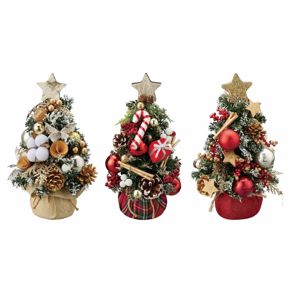 28cm ナチュラルクリスマスツリー 卓上サイズ ホワイト【通販】ストア・エキスプレス