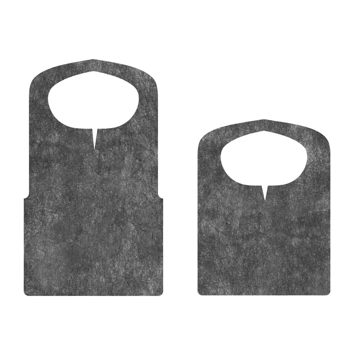 100枚 お食事用不織布エプロン  レギュラーサイズ