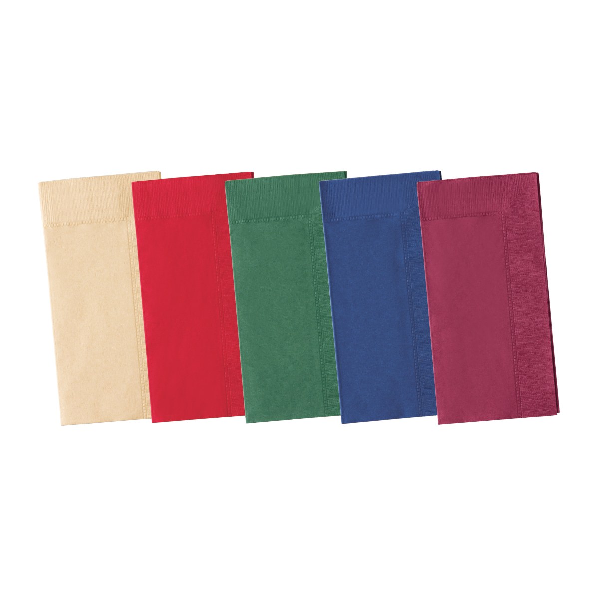 【50枚】 ひざかけナプキン カラーナプキン 未晒