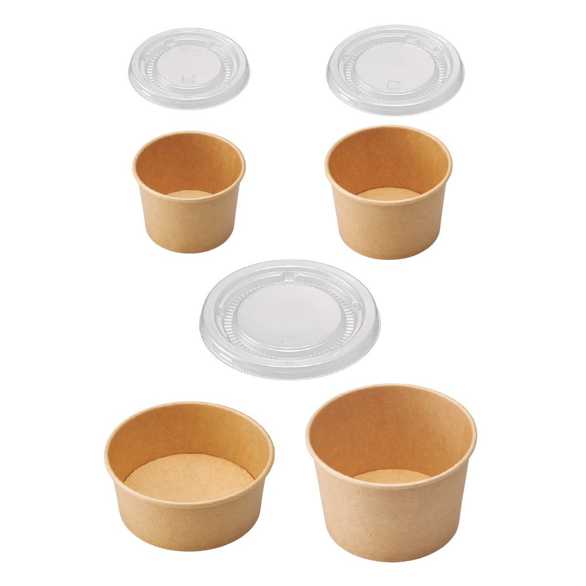 クラフト アイスカップ 口径7.6[6.1]×5.3cm