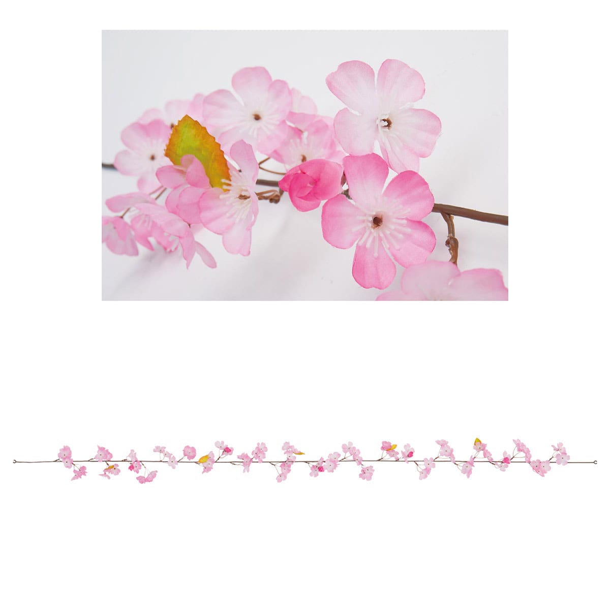 桜ガーランド(造花)