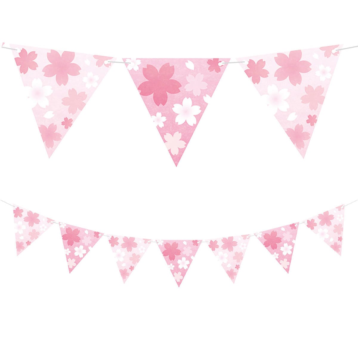 3本さくらスプリング 7連フラッグ