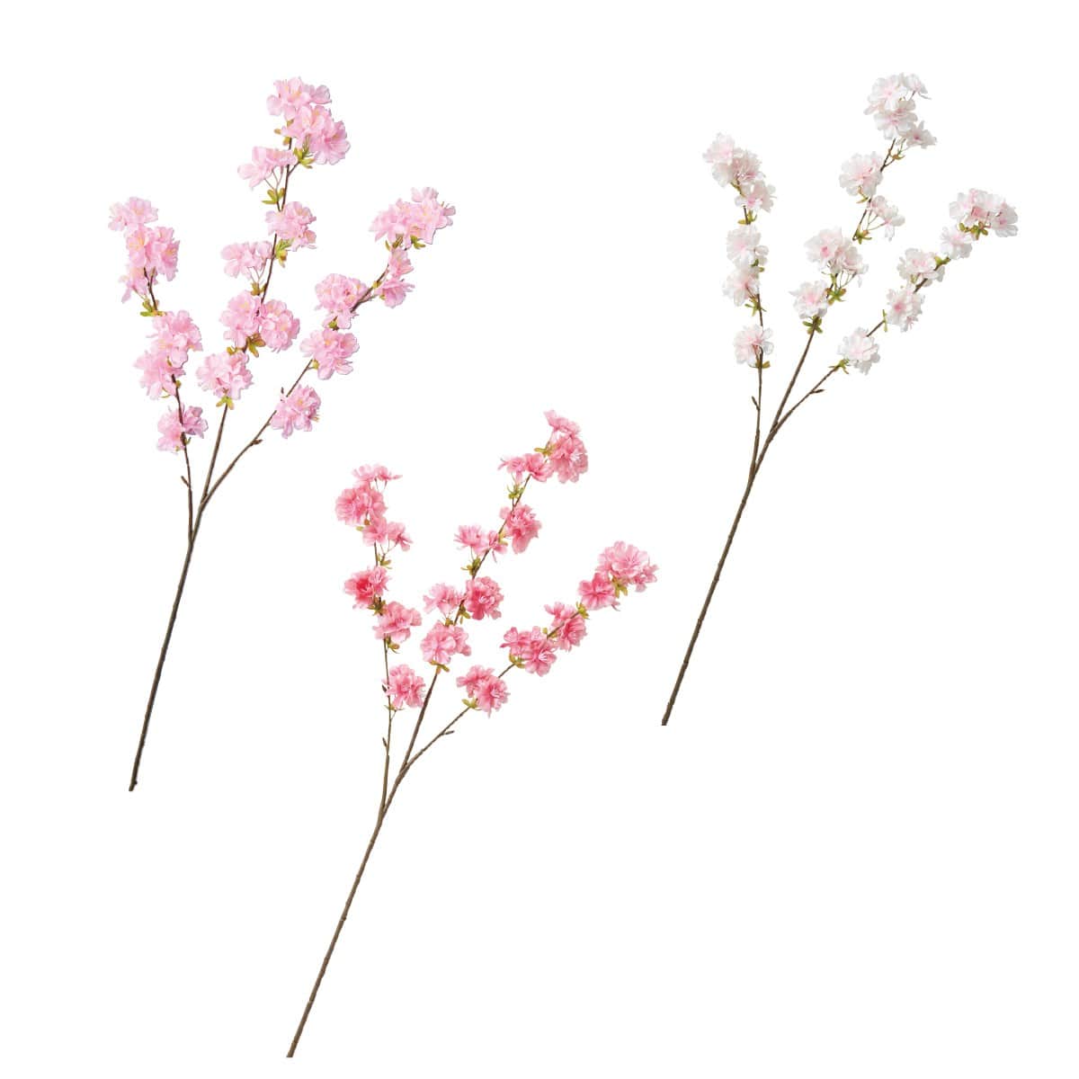 3本 桜大枝セット90cm　(造花) ピンク