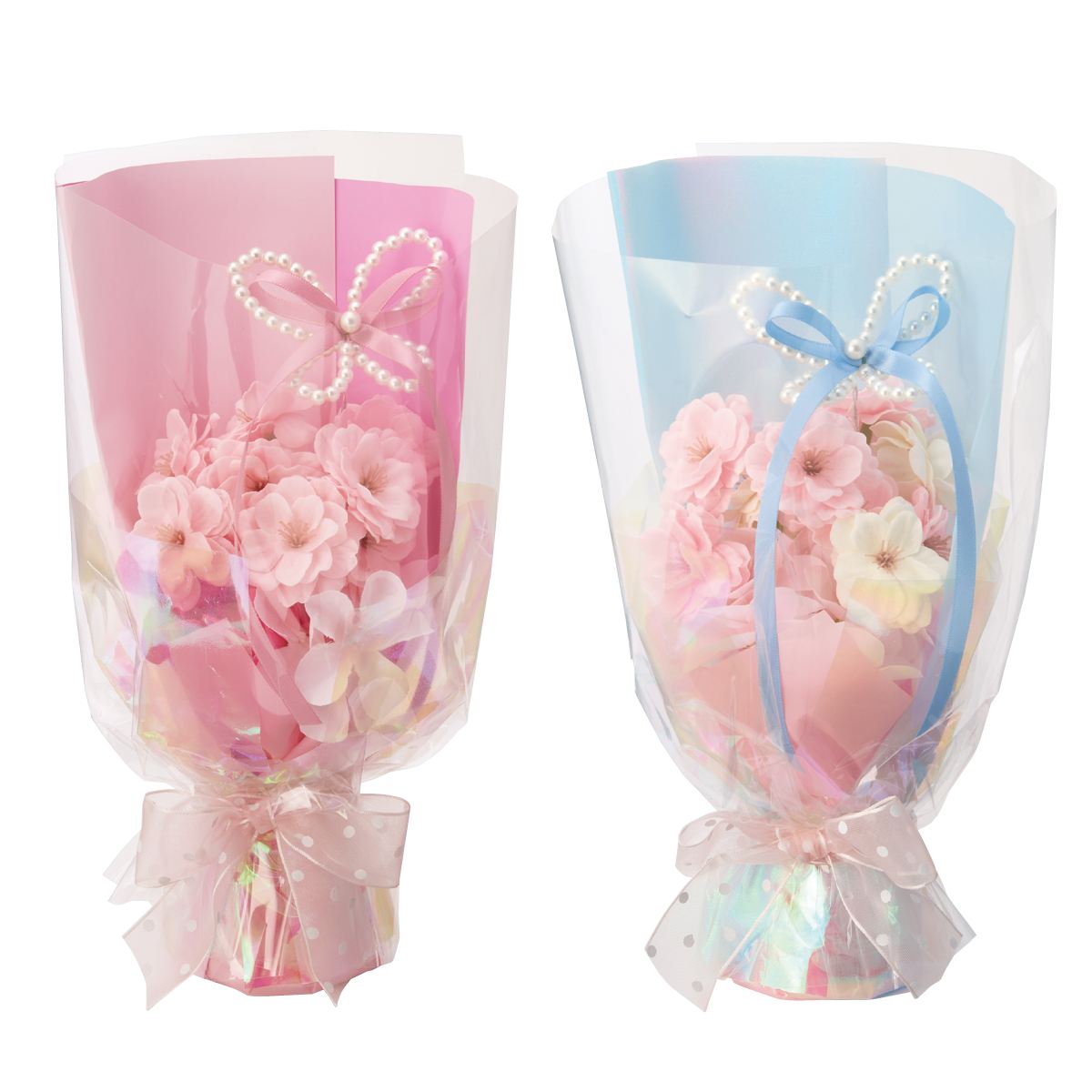 桜スタンディングブーケ(造花) ピンク