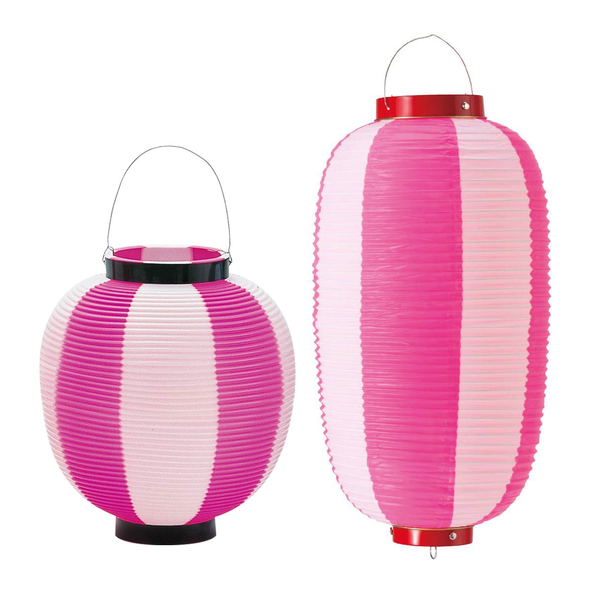 ピンクちょうちん 丸