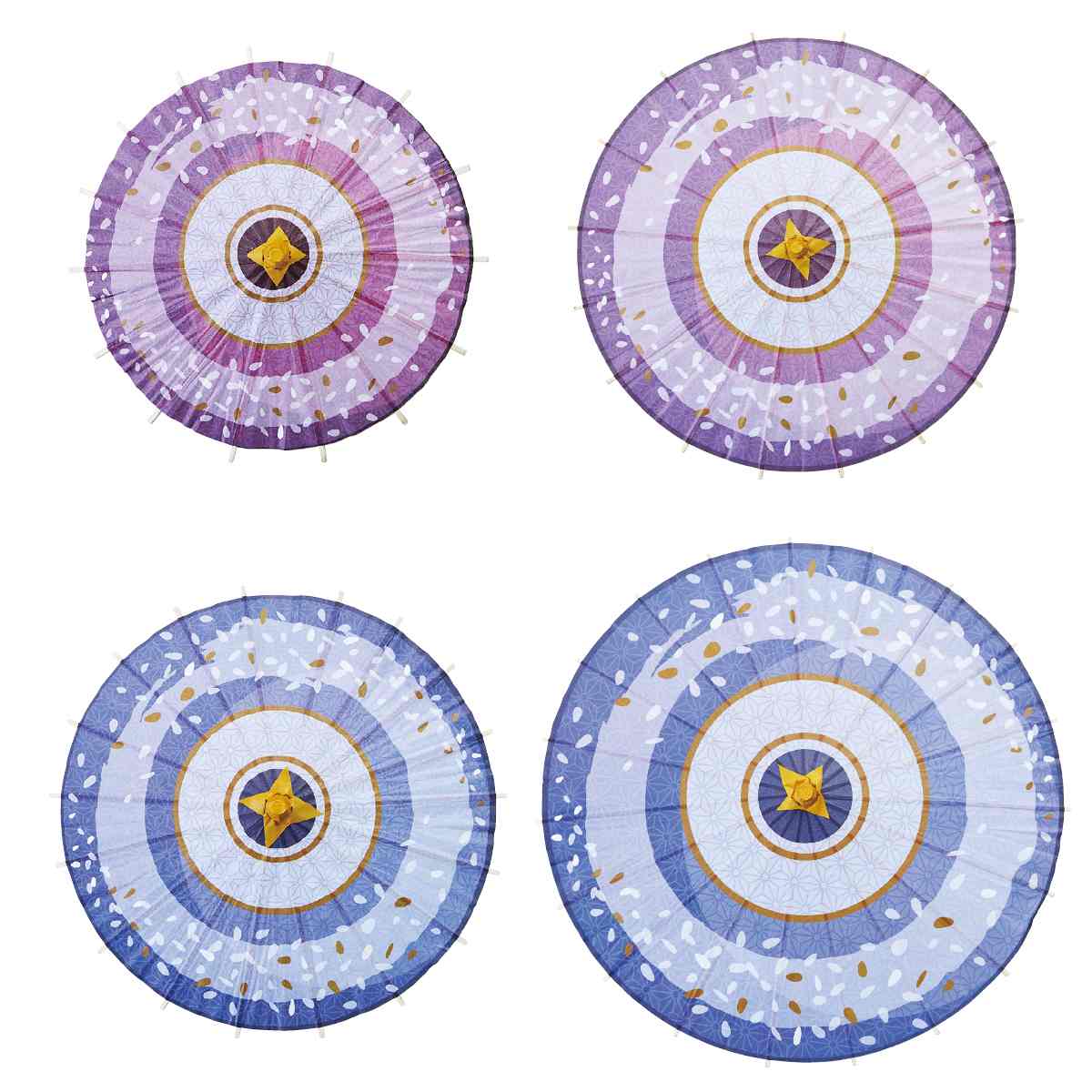 和傘 パープル ミニ