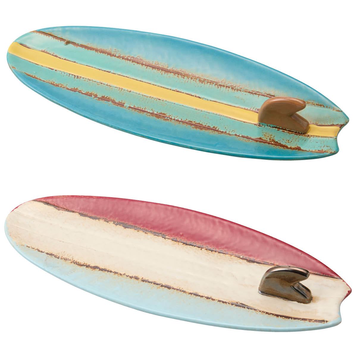 サーフプレート 幅31×奥行11.5×高さ13cm ブルー