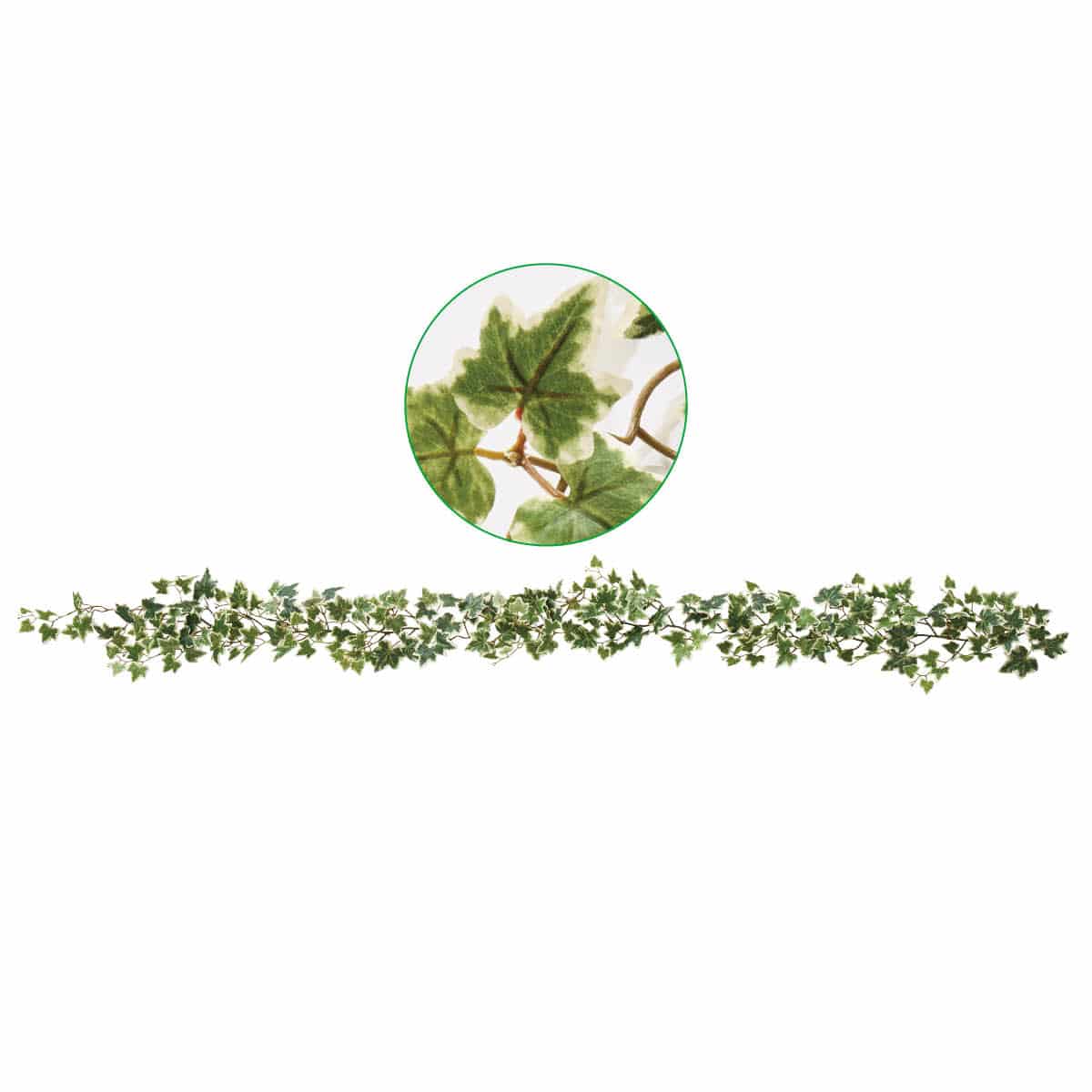 斑入りアイビーガーランド(人工観葉植物)