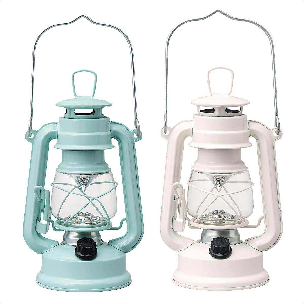 ウォームウール LEDフェーリアランタンライト ミントブルー